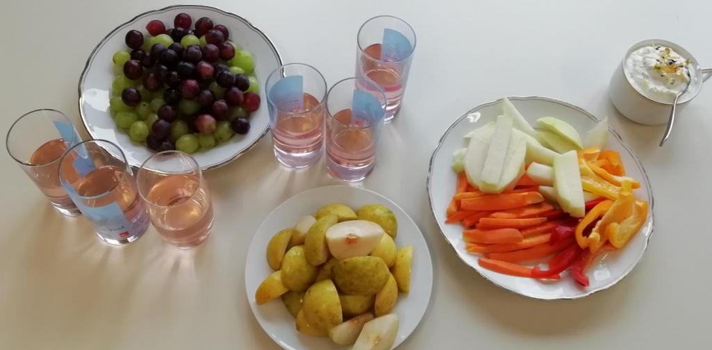 Besuch der Bäuerinnen Gesunde Jause