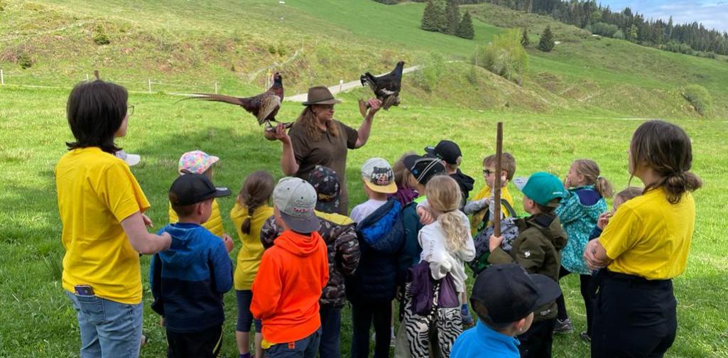 Jäger und Jägerin Tag mit Jäger und Jägerin
